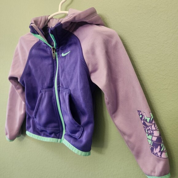Unisex Toddler Nike Dri Fit Long Sleeve Hooded Jacket, Size 24M - Picture 7 of 7